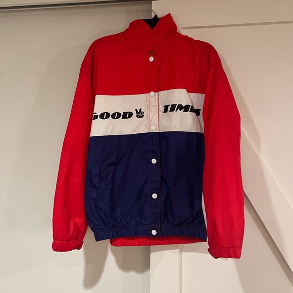 Forever 21 | Jackets & Coats | Retro Good Times Windbreaker | Poshmark